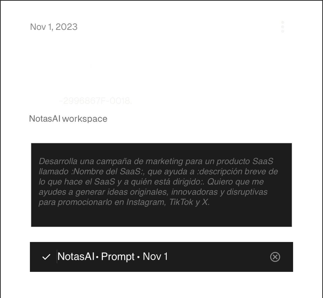 Prompt